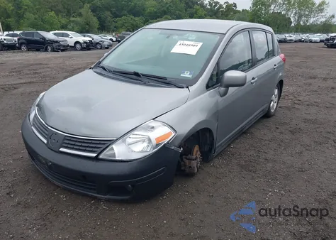 2008 Nissan Versa 1.8Sl из США, поврежденный, VIN 3N1BC13E28L413813